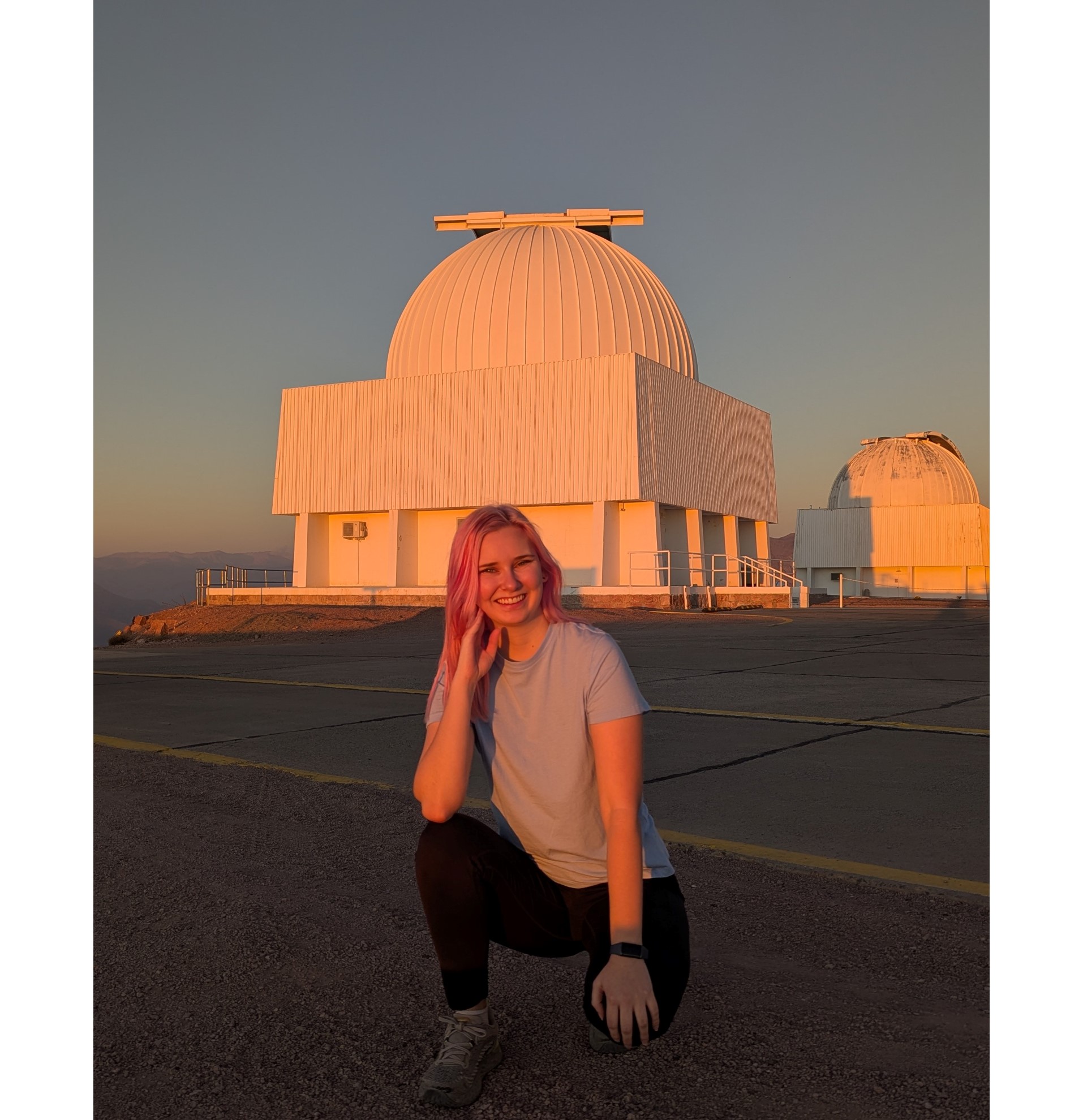 Observing run at the Cerro Tololo Inter-American Observatory, Chile.